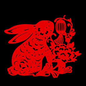 兔子剪纸