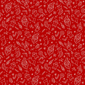 创意圣诞几何条纹