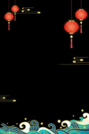 中国风新年边框