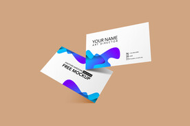 商务名片样机模板