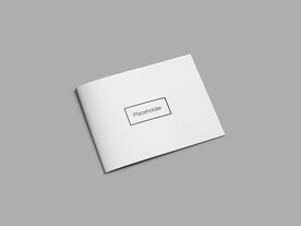 横向手册样机模板