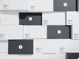 名片展示样机模板