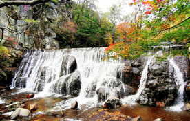 丹东天桥沟秋色