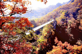 丹东天桥沟秋色