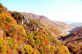 丹东天桥沟秋色