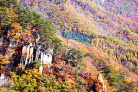 丹东天桥沟秋色