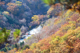 丹东天桥沟秋色