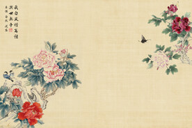 复古工笔画中国风