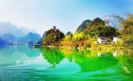 广西凌云浩坤湖湿地