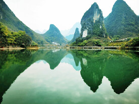 广西凌云浩坤湖湿地