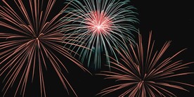 烟花夜空素材图片