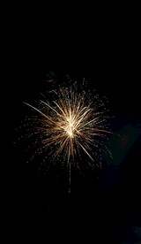 烟花夜空素材图片