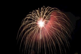 烟花夜空素材图片