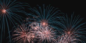 烟花夜空素材图片