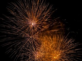 烟花夜空素材图片