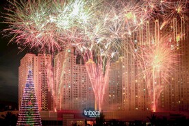 烟花夜空素材图片