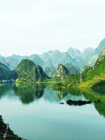 广西凌云浩坤湖湿地