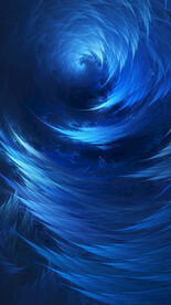 蓝色旋涡风暴