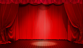 舞台幕布背景