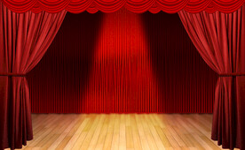 舞台幕布背景