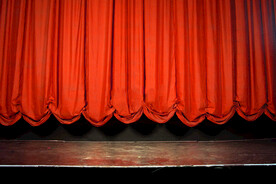 舞台幕布背景