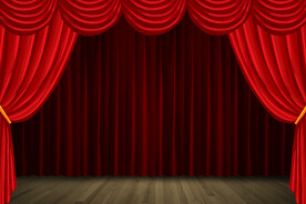 舞台幕布背景