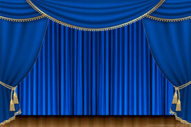 舞台幕布背景