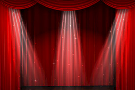 舞台幕布背景