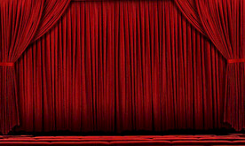 舞台幕布背景