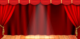 舞台幕布背景