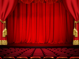 舞台幕布背景