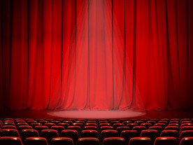舞台幕布背景