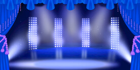 舞台幕布背景