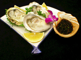 生蚝刺身