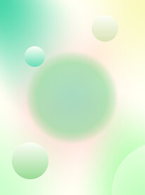 绿色清新梦幻背景