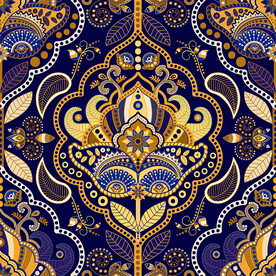 民族风几何图案