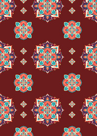 民族风几何图案