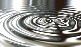 高级水波纹背景产品合成场景