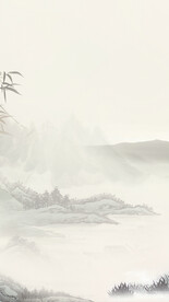 中国风水墨背景空背景