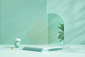 C4D场景植物场景搭建