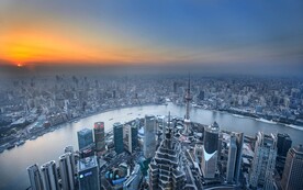 上海全景鸟瞰图