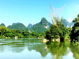 广西大新黑水河湿地公园