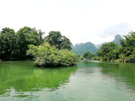 广西大新黑水河湿地公园