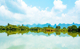 广西大新黑水河湿地公园