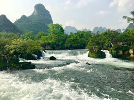 广西大新黑水河湿地公园