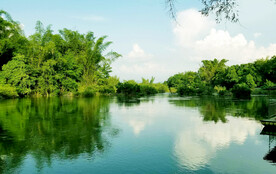 广西大新黑水河湿地公园