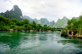 广西大新黑水河湿地公园