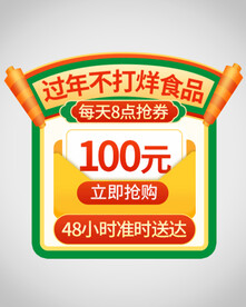 过年不打烊优惠券弹窗