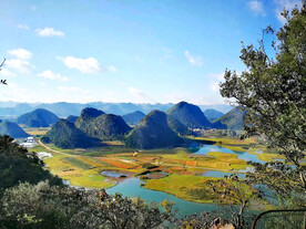 云南普者黑湿地公园