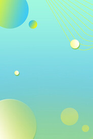 小清新几何渐变背景